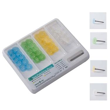 Imagem de EASYTODENTA Disco De Polimento Para Acabamento Compósito Odontológico Easytodenta, Kit Universal Com Haste (40 Peças) (12 Mm)
