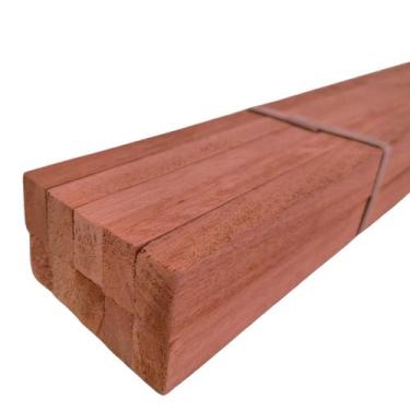 Imagem de 100 Ripas Sarrafos Eucalipto 2x3x50cm Aplainado Artesanato - Tudo Jard