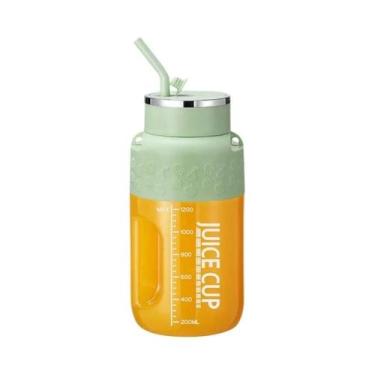 Imagem de Espremedor De Frutas Elétrico Portátil De 1200ml Com 14 Lâminas, Garra