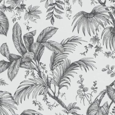 Imagem de Papel De Parede Jackie Folhagem Branco 6818-10