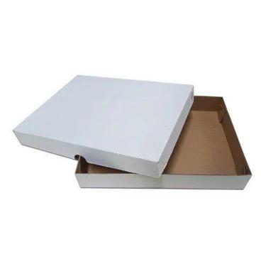 Imagem de Caixa Salgadinho Branca 35x35 Com 25 Unidades - Cartonagem