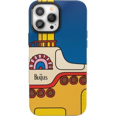 Imagem de Casely Capa projetada para iPhone 13 Pro Max | Beatles | Yellow Submarine | Capa ousada compatível com MagSafe