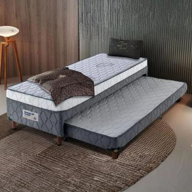 Imagem de Cama Box Conjugada Solteiro com Auxiliar Vitta D-28