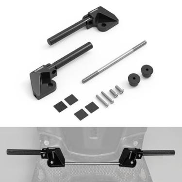 Imagem de NICECNC Apoios Para Os Pés Compatíveis Com Yamaha Yw 125, Bws Zuma 125 2016-2021, Preto