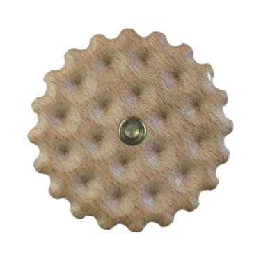 Imagem de Colaxi Tapete antiderrapante para violoncelo, suporte de apoio para pino de violoncelo, suporte de posicionamento de madeira resistente ao desgaste, Bege