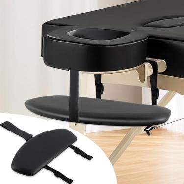 Imagem de TOROKOM Suporte de braço para mesa de massagem macia, suporte universal padrão de massagem para mesa de massagem