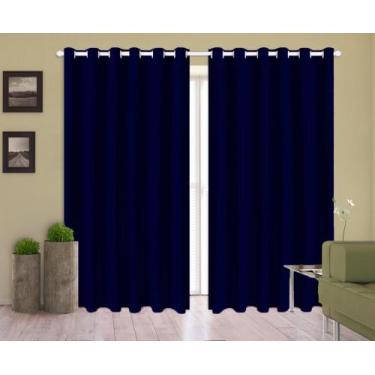 Imagem de Cortina Blackout Corta Luz 2,80 X 2,30 Antimofo Sala Quarto Cozinha Ev