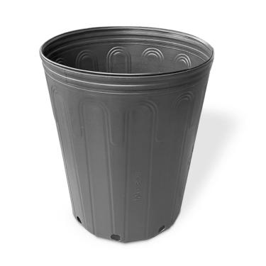 Imagem de 10 Embalagens Vasos Plantas Mudas 10 Litros Plástico Preto