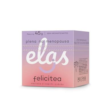 Imagem de Chá Funcional Felicitea Linha Elas - Plena na Menopausa - 100% natural, sem conservantes, 15 sachês de 3g