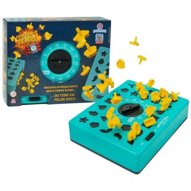 Imagem de Jogo Contra O Tempo Tabuleiro Interativo Time Puzzle Encaixe