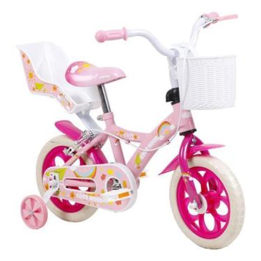 Imagem de Bicicleta Infantil Flower Aro 12 Good Mood Rosa