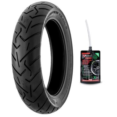 Imagem de PNEU 150/70R-17 SCORPION TRAIL II PIRELLI 69V USO SEM CAMARA XT1200Z Tiger 800 F800GS + VACINA FURO XTIRE 250ML