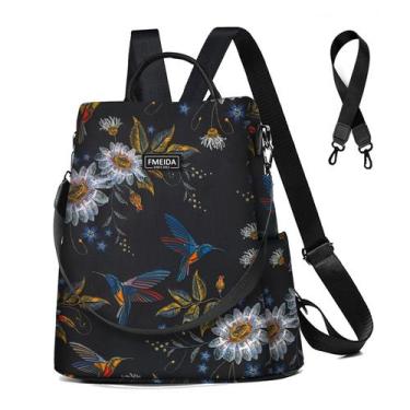 Imagem de Mochila Fmeida Fashion Nylon impermeável para mulheres