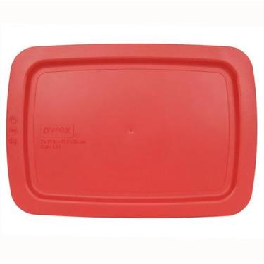 Imagem de Tampa de armazenamento de alimentos Pyrex C-232-PC 2qt vermelha EASY G