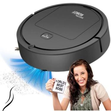 Imagem de   Robô Aspirador Inteligente Vassoura Automático Limpeza   - SWEEPN, P