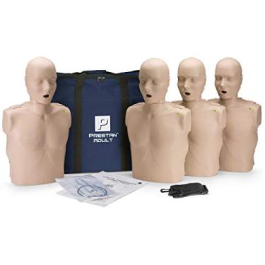 Imagem de Prestan Manequim de treinamento profissional adulto de pele média CPR-AED pacote com 4 (com monitor de RCP) da Prestan Products