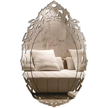 Imagem de Espelho Decorativo Veneziano Pegui  20X32 3868 - Creatus