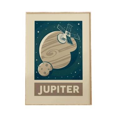 Imagem de Pôster De Arte Impressível De Astronomia Espacial Com Impressão Em Tel