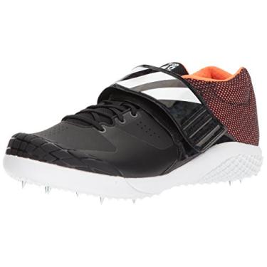 Imagem de adidas Tênis de corrida Adizero Javelin preto/branco/laranja (CG3836), Núcleo preto, branco Ftwr, laranja, 13