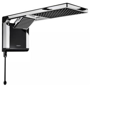 Imagem de Ducha Acqua Duo Ultra Preta e Cromada 7.800W 220V - Lorenzetti