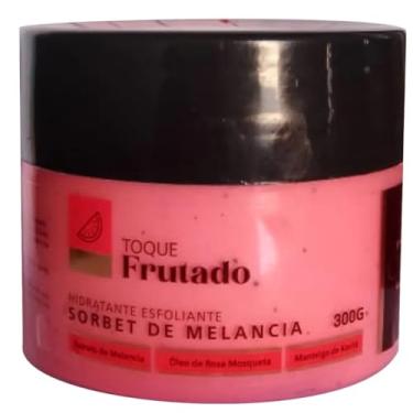 Imagem de Esfoliante Corporal Hidratante Frutado, Aroma de Sorbet de Melancia, 300g CBB
