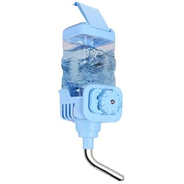 Imagem de Vannon Dispensador De Água Para Gaiolas Animais Pequenos, Garrafa Alimentação Automática 25 Oz Coelhos, Chinchilas, Furões, Porquinhos-Da-Índia, Esquilos, Ouriços, Bicos Estimação, Diâmetro: 10 Mm,