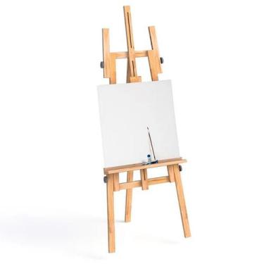 Imagem de Cavalete Para Pintura Stalo Com ajuste de altura para telas de pintura