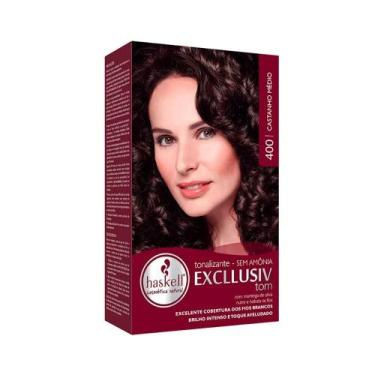Imagem de Tintura Tonalizante Haskell 400 Castanho Médio