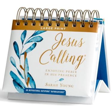 Imagem de Jesus Calling: Enjoying Peace in His Presence Impressão grande (Um DaySpring Inspirational DayBrightener) - Calendário perpétuo