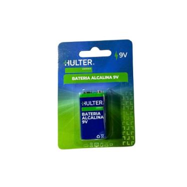 Imagem de Bateria Hulter Alcalina 9V Blister HT1BATERIA-9VF
