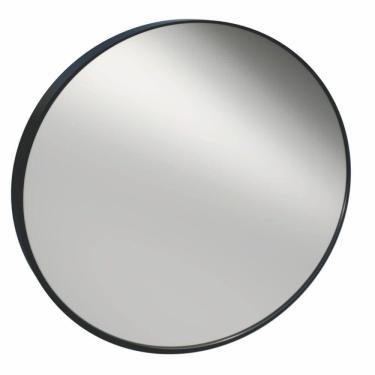 Imagem de Espelho Redondo 48cm Perfil Black - 15105 - Cris-metal Espelho Redondo 48cm Perfil Black 15105 Cris-metal