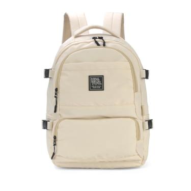 Imagem de Mochila Juvenil De Costas Reforçada Bege - Up4you