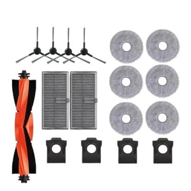 Imagem de Compatible With Dreame L10s Pro Ultra Heat, X30 Ultra, X30 Pro Vacuum Cleaner Replacement Accessories Main Side Brush Filter Mop Dust Bag(17PCS)