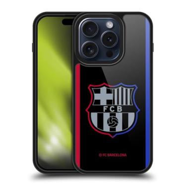 Imagem de Head Case Designs Capa protetora de gel oficialmente licenciada pelo FC Barcelona Away 2024/25 [proteção contra quedas de grau militar] compatível com Apple iPhone 15 Pro