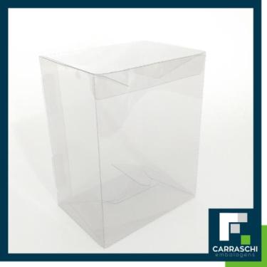 Imagem de 30 Caixas acetato transparente cristal 12,5x9x16cm 0,21mm - Carraschi 
