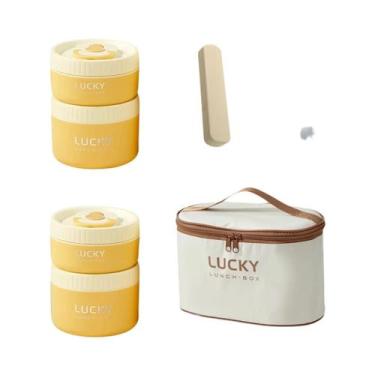 Imagem de Marmita Térmica Portátil Infantil À Prova De Vazamentos, Conjunto Bent