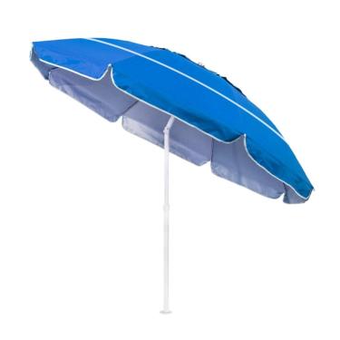 Imagem de Guarda Sol Gigante 2,40 1,80 Praia Piscina Pesca Articulado Respirável Proteção(Azul)