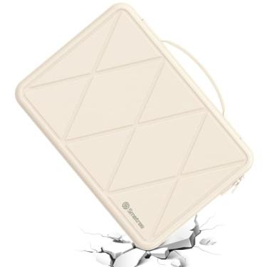 Imagem de Smatree Capa protetora rígida de EVA compatível com GIGABYTE AERO X16 EG61H Copilot+PC, AERO 16 XE5/YE4/YE5, para LG UltraPC de 16 polegadas, LG gram 2 em 1, branco (X8285W)