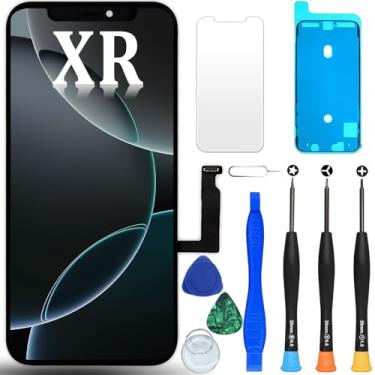 Imagem de DIGI4U Substituição de tela LCD para iPhone XR, tela de 6,1 polegadas [toque 3D] [pequeno notch] para montagem de digitalizador de tela iPhone XR, com ferramentas de reparo para iPhone XR LCD