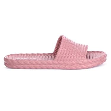 Imagem de Chinelo Brizza Arezzo Slide EVA Marrocos Rosa - Feminino - 33/34 - Rosa