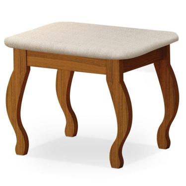 Imagem de Banqueta Com Almofada Para Penteadeira Freijó ? Luapa