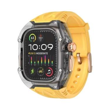 Imagem de Capa Protetora Transparente Com Alça De TPU Para Apple Watch Ultra 9 S
