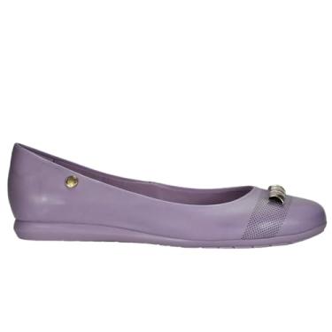 Imagem de Sapatilha Feminina Bottero Couro Lilás ou Preto 342003 Genero:Feminino;Cor:Lilás;Tamanho:35
