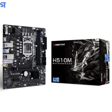 Imagem de Placamãe Biostar H510Mx/E 2.0 Chipseth510 Intel Lga1200 Matx
