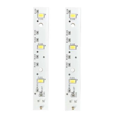 Imagem de Placa de luz LED de substituição para geladeira GE WR55X26671, 2 peças