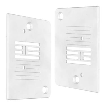 Imagem de Generic Substituição de Placa de Agulha de Ferro Durável para Máquina de Costura 1408/2250 Conveniente para Instalar 2 Peças