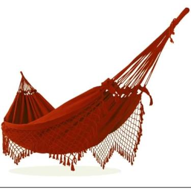 Imagem de Rede de Descanso Casal Dormir Grande Luxo Gigante(Telha)