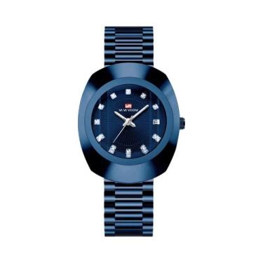 Imagem de Relógio De Luxo Masculino Em Aço Inoxidável Com Movimento Quartz 40mm 