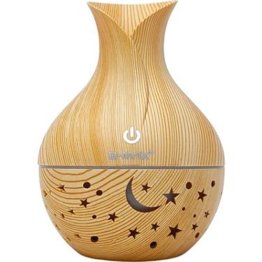 Imagem de Mini Umidificador Aromatizador Ambientes Usb Tipo Madeira