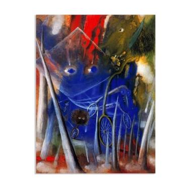 Imagem de Zeichn8u Remedios Varo Paintings Weird life Remedios Varo Pôster de parede Surrealismo Arte em tela para sala de estar escritório decoração de parede presente pronto para pendurar 80 x 60 cm (32 x 24